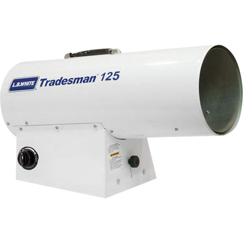 Tradesman Forced Air Heater, Contractor, Propane, 125,000 BTU/H