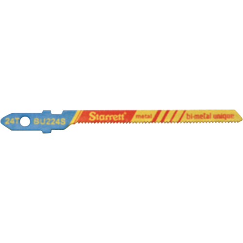 Unified Shank Jig Saw Blades, Bi-Metal, 2" L, 24 TPI