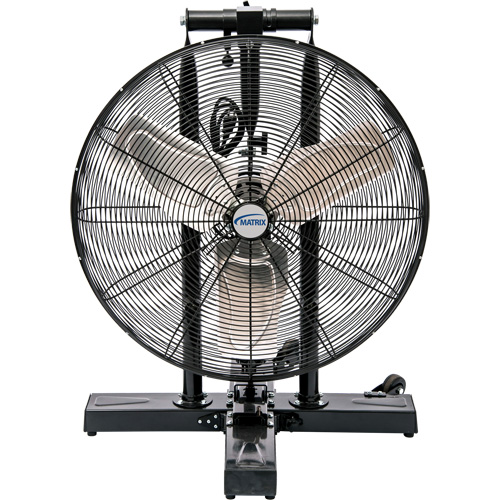 Foldable Pedestal Fan, Industrial, 2 Speed, 24" Diameter - Pedestal Fans - EB116