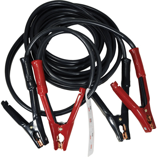 Heavy-Duty Booster Cables, 1 AWG, 800 Amps, 20' Cable - Booster Cables - FLU045