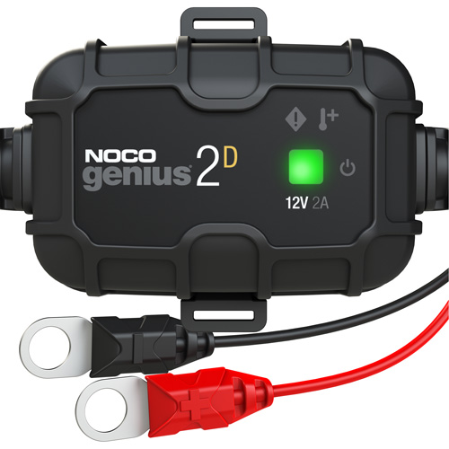 Genius 2D™ 2-Amp Direct-Mount Battery Charger