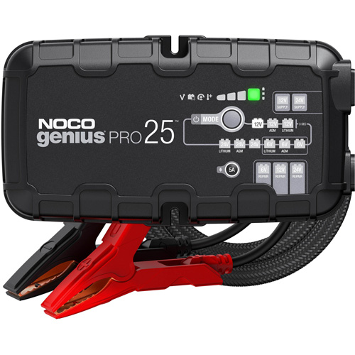 Genius Pro25™ 25-Amp Battery Charger