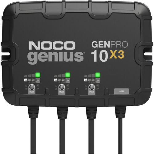 Genius GenPro10X3 3-Bank, 30-Amp On-Board Battery Charger