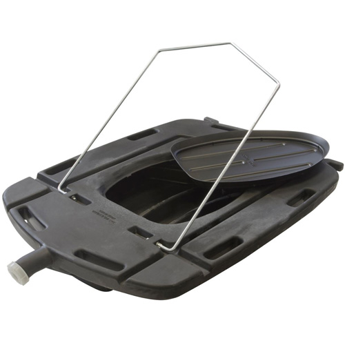 Low Profile Truck Oil Drain with Lid