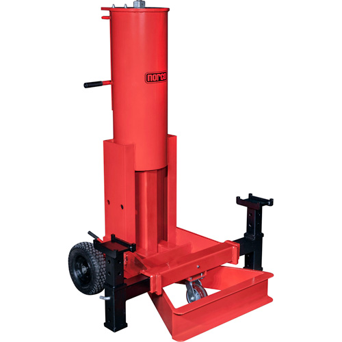 Air Lift Jack, 10 Ton(s) Capacity, 12-1/4" - 49-1/2" H