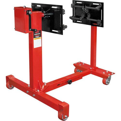 75:1 Gear-Driven Engine Stand, 1 tons Capacity, 42" H