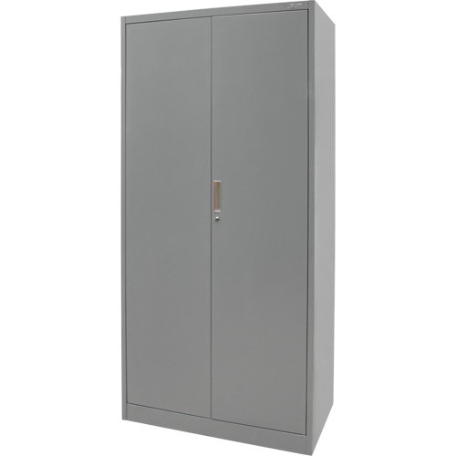 Combination Storage Cabinet, 36" W x 18" D x 72" H, Grey