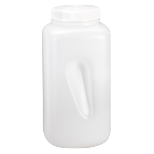 Bottles, Round, 128 fl. oz., Plastic