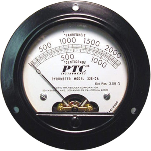 Pyrometer Kit, Contact, Analogue, 0-2300°F (0-1260°C)