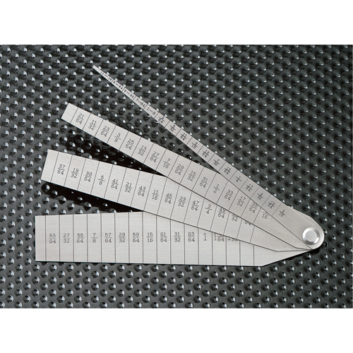 Taper Gauges, 1/16 - 1-1/16" Range
