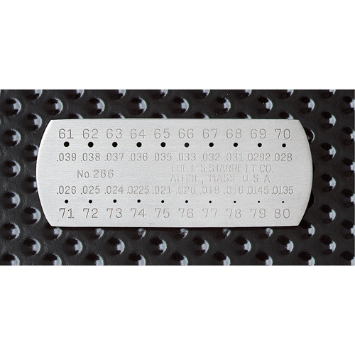 Drill & Steel Wire Gauges - Hardened