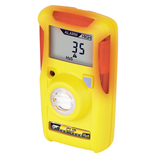 BW™ Clip Gas Detector, Single Gas, H2S - Personal Gas Detectors - HZ183
