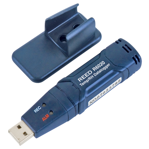 Temperature/Humidity Data Loggers, -35°C to 80°C (-31°F to 176°F)