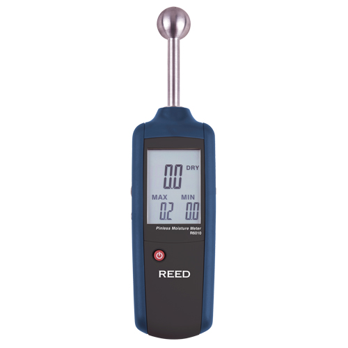 Moisture Detectors, 0 - 100% Moisture Range, 32°- 104°F (0°- 40°C) Temperature Range