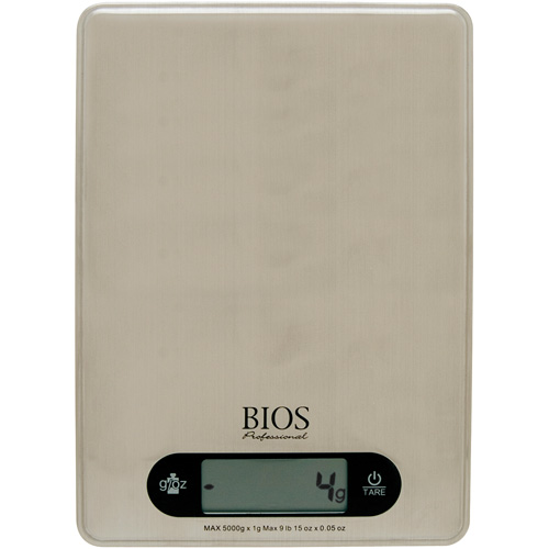 Portion Control Scale, 9 lbs. / 5000 g  Cap., 1 g / 0.1 oz. Graduations - Bench Top Scale - IB734