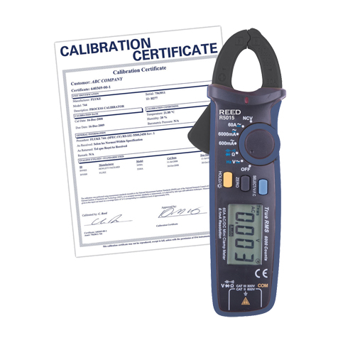 True RMS mA Clamp Meter (includes ISO Certificate), AC/DC Voltage, AC/DC Current