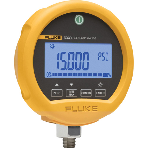 700G29 700G Precision Pressure Test Gauge, 4-1/2" , 0.0 - 3000 psi, Bottom Mount, Digital
