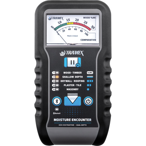 Moisture Encounter 5 Moisture Meter, 5 - 30% / 0 - 100% Moisture Range