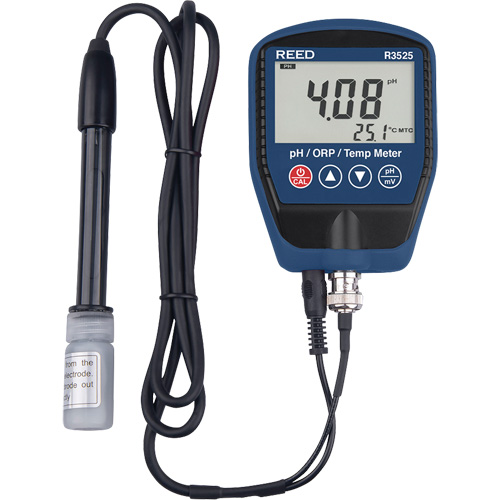 pH/mV Meter with Temperature