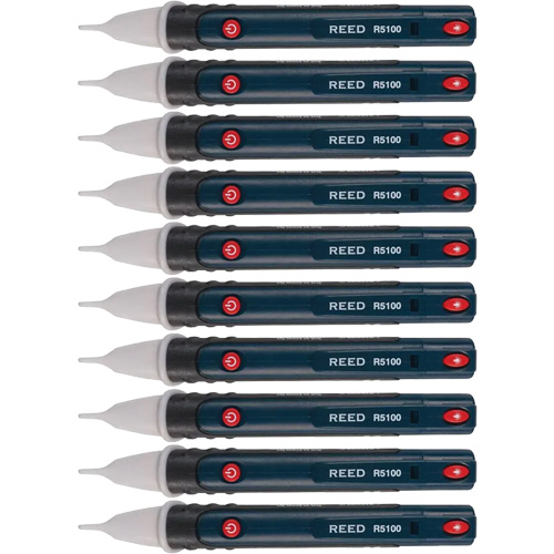 Non-Contact Voltage Detector with Flashlight, 24 VAC - 1000 VAC, Display & Sound Alert