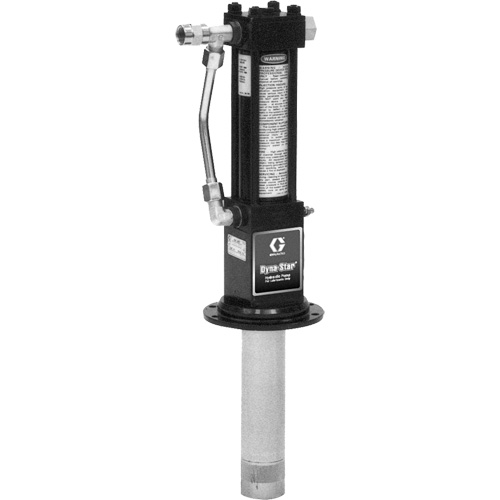 Hydraulic Dyna-Star 5:1 35 lbs. Grease Pump, Steel, Copper, Polyurethane, Buna-N & Polyester Elastomer