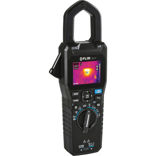 CM276 Clamp Meter & Thermal Imaging Camera with METERLiNK, 160 x 120 pixels, -10° - 300°C (14° - 572°F), 150 mK