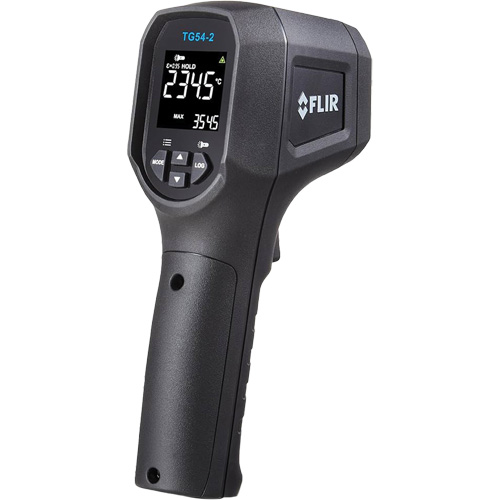 TG54-2 Spot IR Thermometer, -22°- 1562° F ( -30° - 850° C ), 20:1, Adjustable Emmissivity