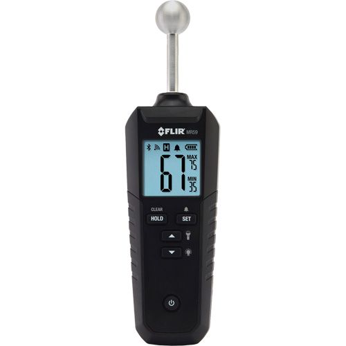 MR59 Ball Probe Moisture Meter with Bluetooth, 0 - 100% Moisture Range