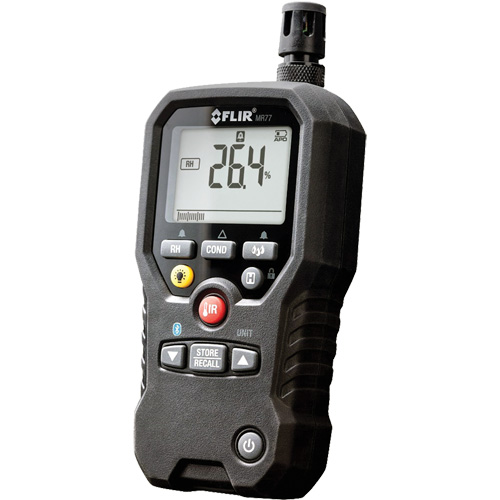 MR77 5-in-1 Moisture Meter with METERLiNK, 0 - 99% Moisture Range, -4°- 392° F ( -20° - 200° C ) Temperature Range