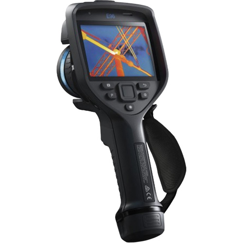 E96 Advanced Thermal Imaging Camera with 24° Lens, 640 x 480 pixels, 0° - 650°C (33° - 1202°F)/-20° - 120°C (-4° - 248°F)/300° - 1500°C (572° - 2732°F), <30 mK