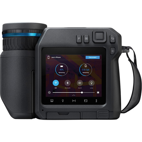 T530 Professional Thermal Camera with 14° Lens, 320 x 240 pixels, -20° - 650°C (-4° - 1202°F), 50 mK