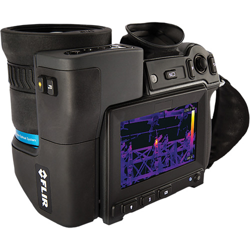 T1010 HD Thermal Imaging Camera with 12° Lens, 800 x 480 pixels, -40° - 650°C (-40° - 1202°F), 25 mK