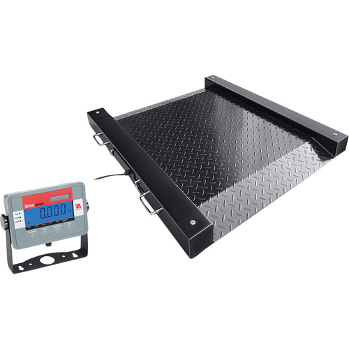 DEFENDER™ Floor Scale, 1000 lbs. Capacity, 30" L x 30" W
