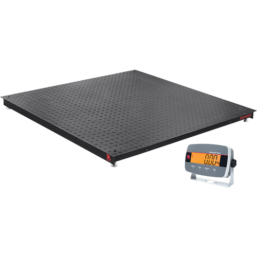DEFENDER™ 3000 Floor Scale, 2500 lbs. Capacity, 36" W x 36" L