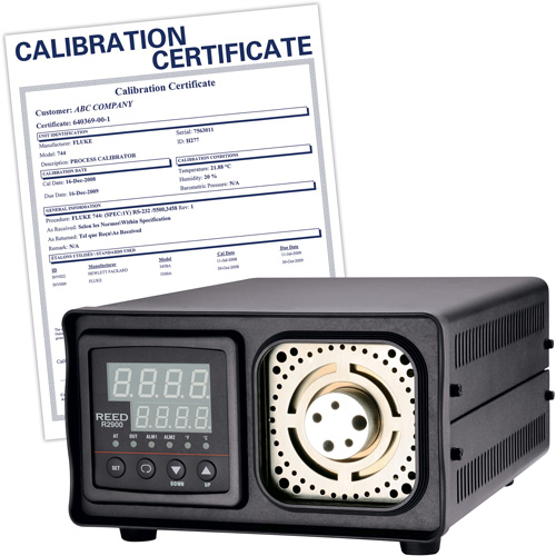Dry Block Calibrator with Calibration Certificate