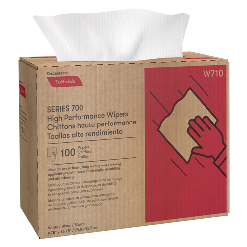 Pro Tuff-Jobâ„¢ Wipers, Heavy-Duty, 9-3/4" L x 16-1/4" W