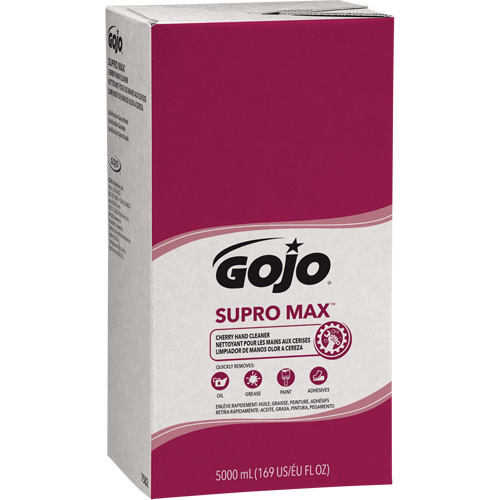 SUPRO MAX™ Hand Cleaner or GOJO<sup>®</sup> PRO™ TDX™ Dispenser, Lotion, 5000 ml, Refill, Cherry