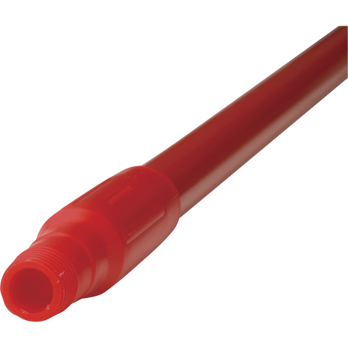 Handle, Broom/Scraper/Squeegee, Red, Ergonomic, 59" L - Food Hygiene Handles - JL101