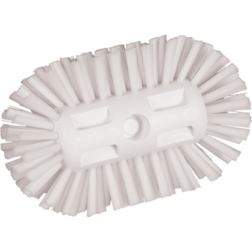 Vikan Tank Brush, Stiff Bristles, 8-1/4" Long, White - Food Hygiene Brush - JL102