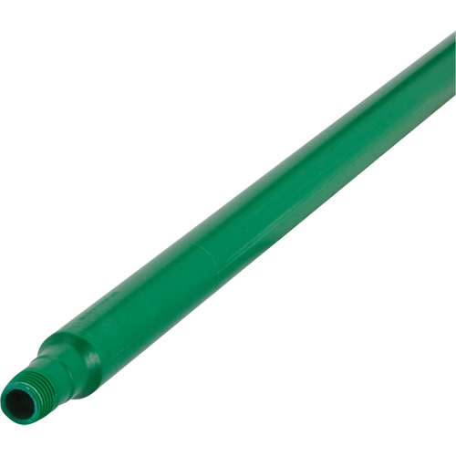 Ultra Hygiene Handle, Broom/Scraper/Squeegee, Green, Ergonomic, 59" L - Food Hygiene Handles - JL167