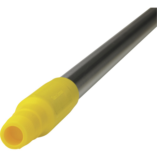 Handle, Broom/Scraper/Squeegee, Yellow, Standard, 59" L - Food Hygiene Handles - JL178