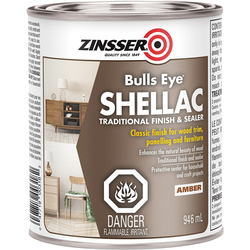 Zinsser® Bulls Eye® Amber Shellac Sealer