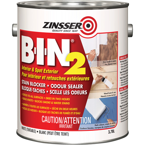 B-I-N® 2 Primer, White, Very Flat, 3.78 L, Gallon