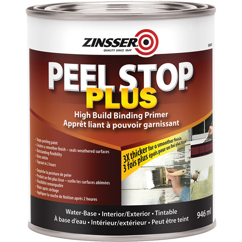 Peel Stop® Plus High Build Binding Primer, 946 ml, Can, White