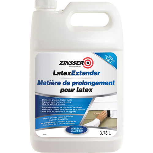 Latex Paint Extender Additive, 3.78 L, Jug, White