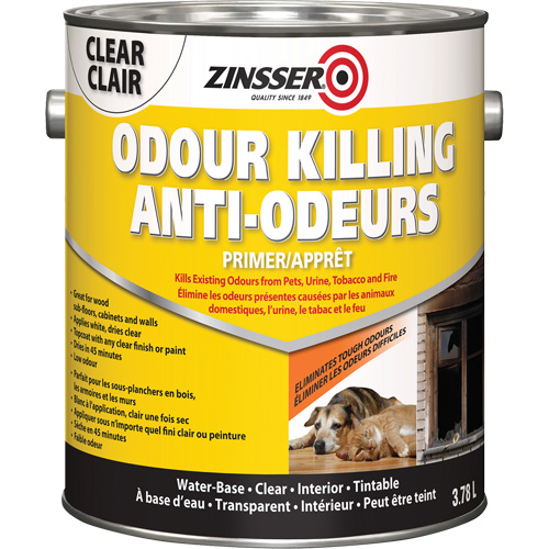 Odour Killing Primer, 3.78 L, Gallon, White