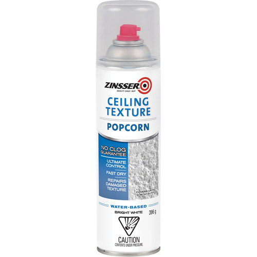 Popcorn Ceiling Texture Coating, Aerosol Can, White