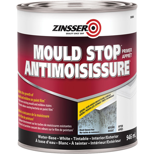 Mold Stop Primer, 946 ml, Can, White