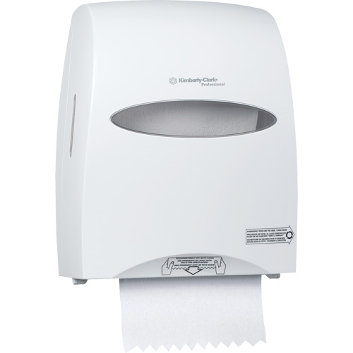 Sanitouch Hard Roll Towel Dispenser, Manual/No-Touch, 12.63" W x 10.2" D x 16.13" H