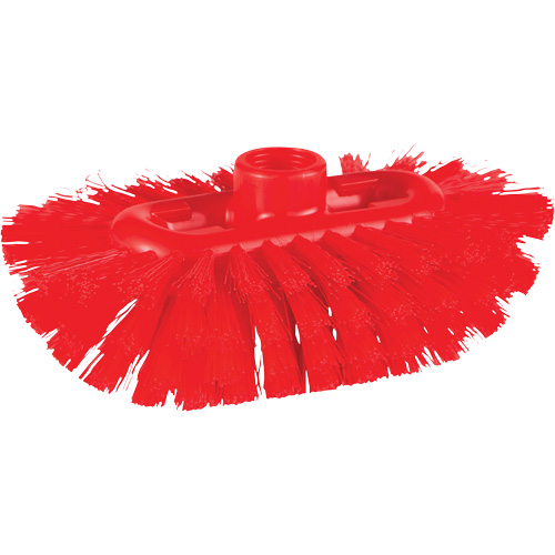 ColorCore Tank Brush, Stiff Bristles, 8" Long, Red